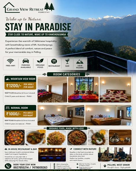 Welcome to Grandview Residency Where Himalayan Grandeur Meets Modern Comfort.